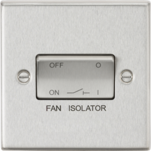 KNIGHTSBRIDGE CS11BC 10AX 3 POLE FAN ISOLATOR SWITCH