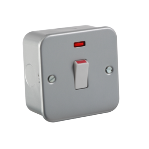 KNIGHTSBRIDGE M8341N 20AMP 1 GANG DP SWITCH WITH NEON