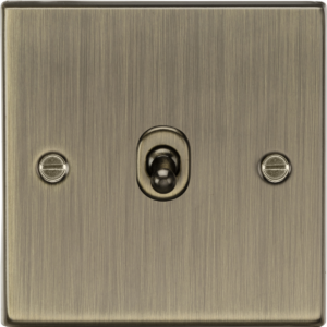 KNIGHTSBRIDGE CSTOG12AB 10AX 1 GANG INTERMEDIATE TOGGLE SWITCH