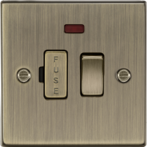 KNIGHTSBRIDGE CS63NAB 13A SWITCHED FUSED SPUR CONNECTION UNIT WITH NEON