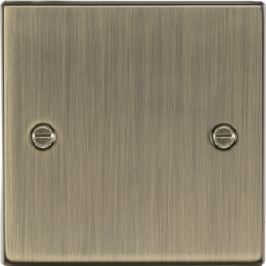 KNIGHTSBRIDGE CS85AB 1 GANG SINGLE BLANKING PLATE