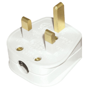 MASTERPLUG 7W WHITE HEAVY DUTY 13A PLUG