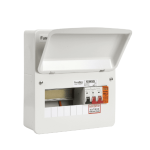 FUSEBOX F2006MX 6WAY CONSUMER UNIT WITH MAIN SWITCH + T2 SPD