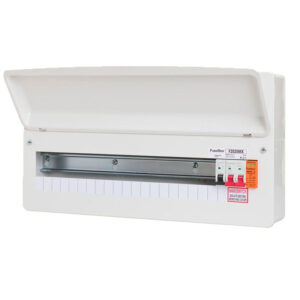 FUSEBOX F2020MX 20WAY CONSUMER UNIT WITH MAIN SWITCH + T2 SPD