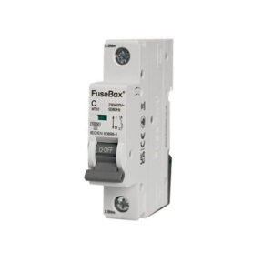 FUSEBOX MT10C631 63AMP C CURVE MCB 10KA SINGLE POLE