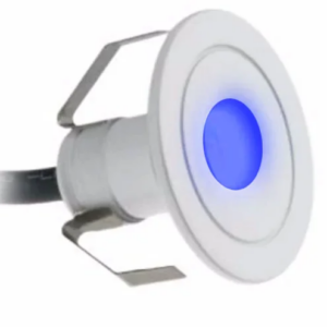 AMKR020WH/BL MINI MARKER LIGHT WHITE (BLUE LAMP)