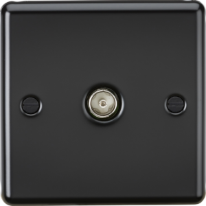 KNIGHTSBRIDGE CL010MB NON-ISOLATED CO-AXIAL TELEVISON OUTLET