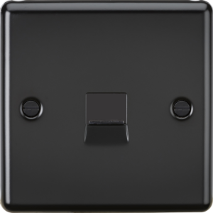 KNIGHTSBRIDGE CL73MB 1 GANG SINGLE MASTER TELEPHONE OUTLET