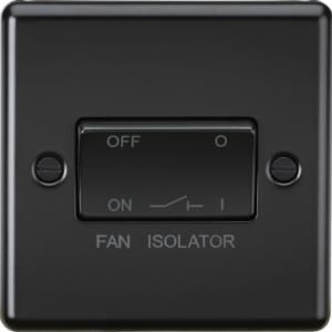 KNIGHTSBRIDGE CL11MBB 10AX 3 POLE FAN ISOLATOR SWITCH