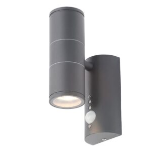 ISLAY CZ-29319-ANTH UP/DOWN WALL SPOTLIGHT WITH PIR