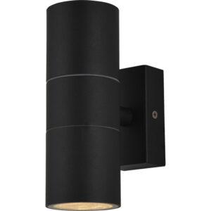 ZINK LETO ZN-20941-BLK BLACK UP/DOWN WALL SPOTLIGHT