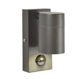 ZINK LETO ZN-37938-ANTH ANTHRACITE WALL SPOTLIGHT WITH PIR SENSOR