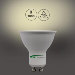 BELL 60674 GENESIS 4.4 WATT GU10 LED DIMMABLE LAMP WARM WHITE