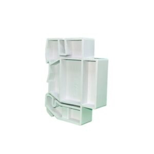 LIVE PCUBLANK PLASTIC CONSUMER UNIT DIN RAIL BLANK (MCB SIZE)