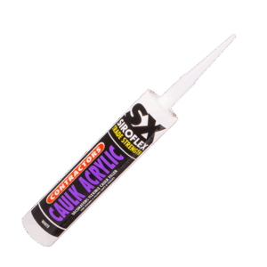 UNICRIMP SCONTDC300W WHITE ACRYLIC DECORATORS CAULK CARTRIDGE TUBE 300ML