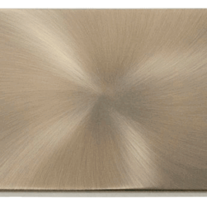 CLICK VPAB061 DECO ANTIQUE BRASS 2 GANG TWIN BLANK PLATE