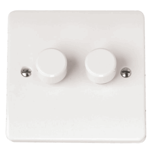 CLICK MODE CMA162 2 GANG 2 WAY LED DIMMER SWITCH