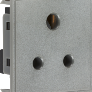 NET5AGY 5AMP 1 GANG UNSWITCHED MODULAR SOCKET