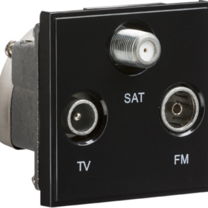 NETTRIBK MODULAR TRIPLEXED TV/FM DAB/SAT TV OUTLET