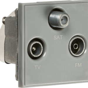 NETTRIGY MODULAR TRIPLEXED TV/FM DAB/SAT TV OUTLET