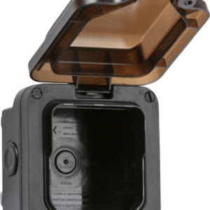 KNIGHTSBRIDGE OP7E IP66 1 GANG EMPTY OUTDOOR ENCLOSURE