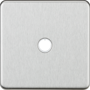 KNIGHTSBRIDGE SF8342BC SCREWLESS FLATPLATE 20AMP  FLEX OUTLET PLATE