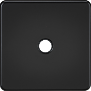 KNIGHTSBRIDGE SF8342MB SCREWLESS FLATPLATE 20AMP  FLEX OUTLET PLATE