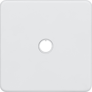 KNIGHTSBRIDGE SF8342MW SCREWLESS FLATPLATE 20AMP  FLEX OUTLET PLATE