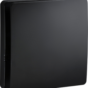 KNIGHTSBRIDGE EX1TBK IP45 100MM/4 INCH EXTRACTOR FAN WITH OVERRUN TIMER BLACK