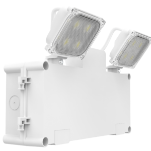 KOSNIC ORD03-WHT ORDA II WHITE IP65 3W 330/370LM 6500K EMERGENCY TWIN SPOT
