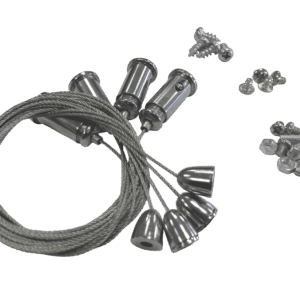 KOSNIC SUS04 1MT SUSPENSION KIT FOR LED PANELS
