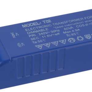 KNIGHTSBRIDGE T02 12V 20-60W ELV LIGHTING TRANSFORMER