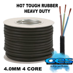 4.0MM 4 CORE HO7-RNF HEAVY DUTY RUBBER CABLE