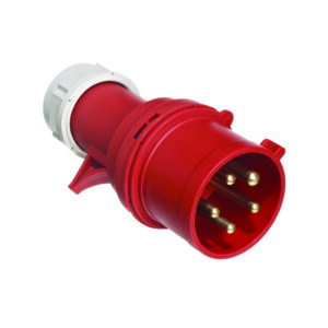 EUROPA IP164N 415V 3 PIN + EARTH 16AMP INDUSTRIAL PLUG IP44