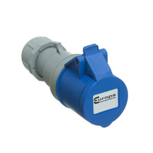 EUROPA IP323P 240V 2 PIN + EARTH 32AMP INDUSTRIAL PLUG IP44