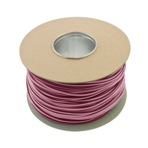 UNICRIMP QES3PK PINK PVC 3MM CABLE SLEEVING (100MT REEL)