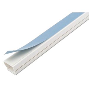 UNIVOLT MIKA0 10MM X 16MM SELF ADHESIVE PVC MINI TRUNKING (3MT LENGTH)