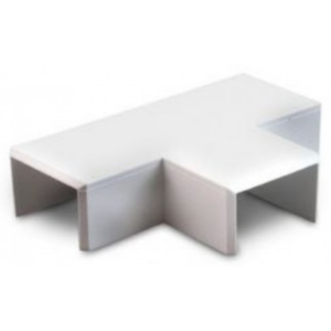 UNIVOLT ST16/16WH 16MM X 16MM FLAT TEE FOR MINI TRUNKING