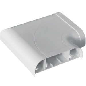 UNIVOLT SLRFA50/170 STARLINE 3 COMPARTMENT PVC DADO TRUNKING FLAT 90DEGREE BEND WHITE