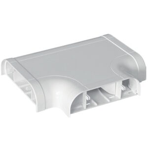 UNIVOLT SLRFT50/170 STARLINE 3 COMPARTMENT PVC DADO TRUNKING FLAT TEE WHITE