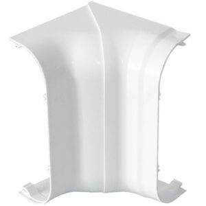 UNIVOLT SLRIA50/170 STARLINE 3 COMPARTMENT PVC DADO TRUNKING ADJUSTABLE INTERNAL BEND WHITE