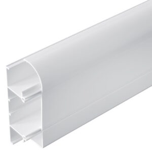 UNIVOLT SLSR50/170 STARLINE 3 COMPARTMENT SKIRTING TRUNKING (3METRE LENGTH)