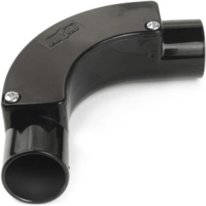 UNIVOLT IB20BK 20MM PVC CONDUIT INSPECTION BEND BLACK